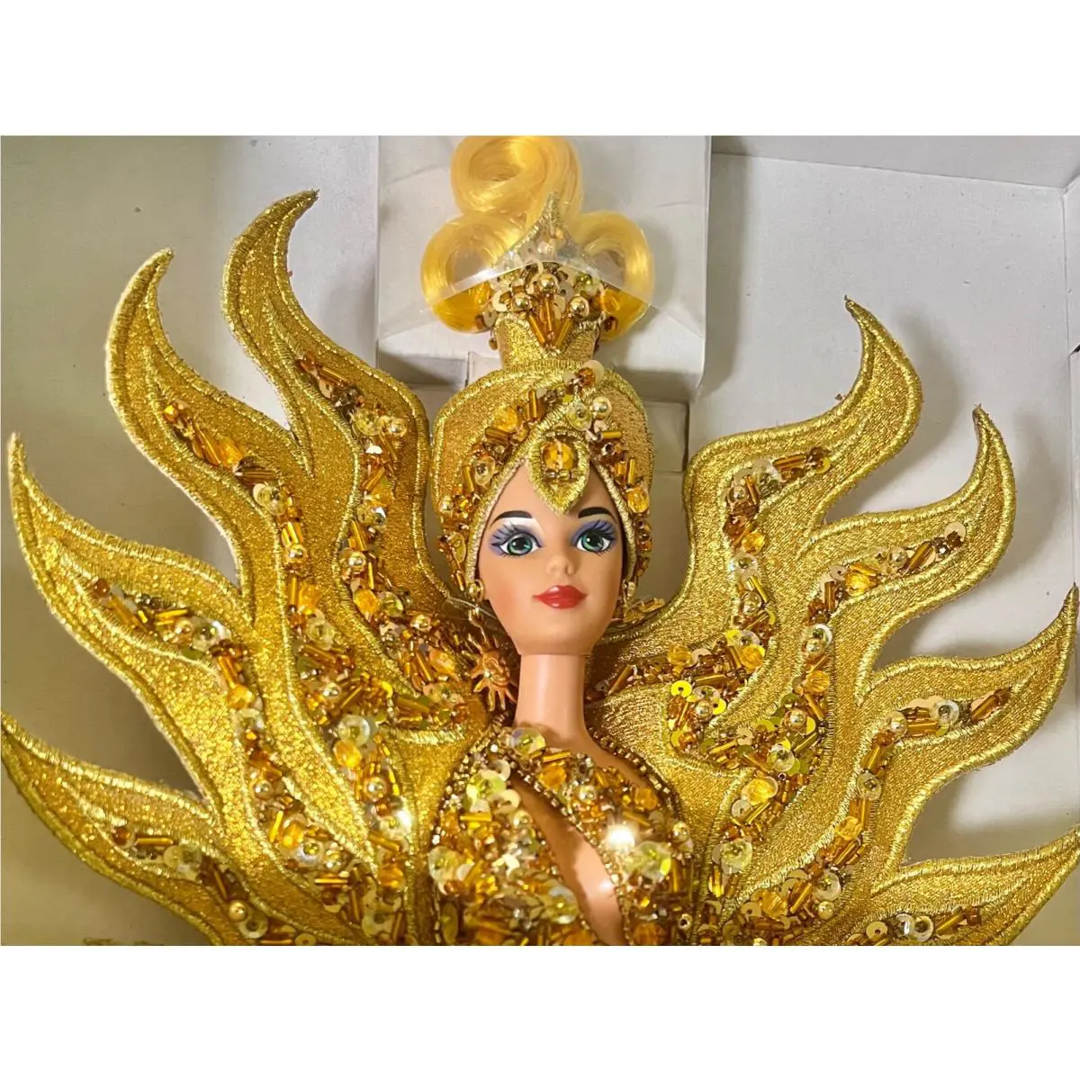 Barbie: Goddess OF The Sun Bob Mackie Design 1995 14056 Nrfb+shipper