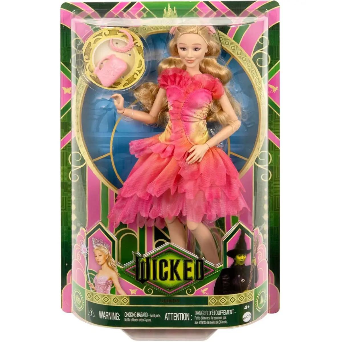 Wizard of Oz Wicked Glinda Fashion Doll Ballroom