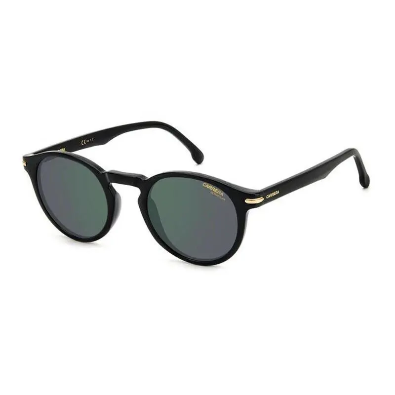 Carrera 301/S 0807 Q3 Black/polarized Green Grey 50-23-145