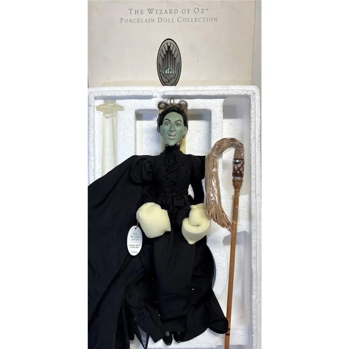 Vtg Wizard of Oz Wicked Witch of The West Doll Timeless Treasures 2000 Barbie