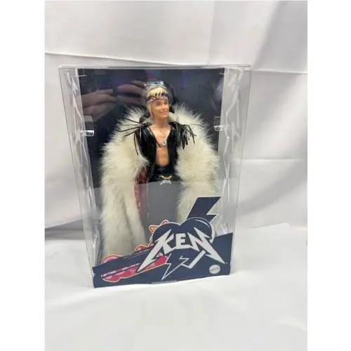 Barbie The Movie Collectible Ken Doll in Fur Coat Mattel
