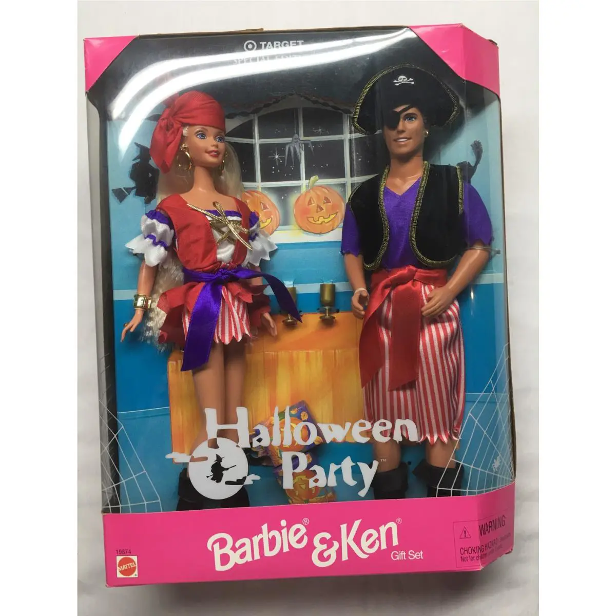 Barbie and Ken Halloween Party Set Nrfb