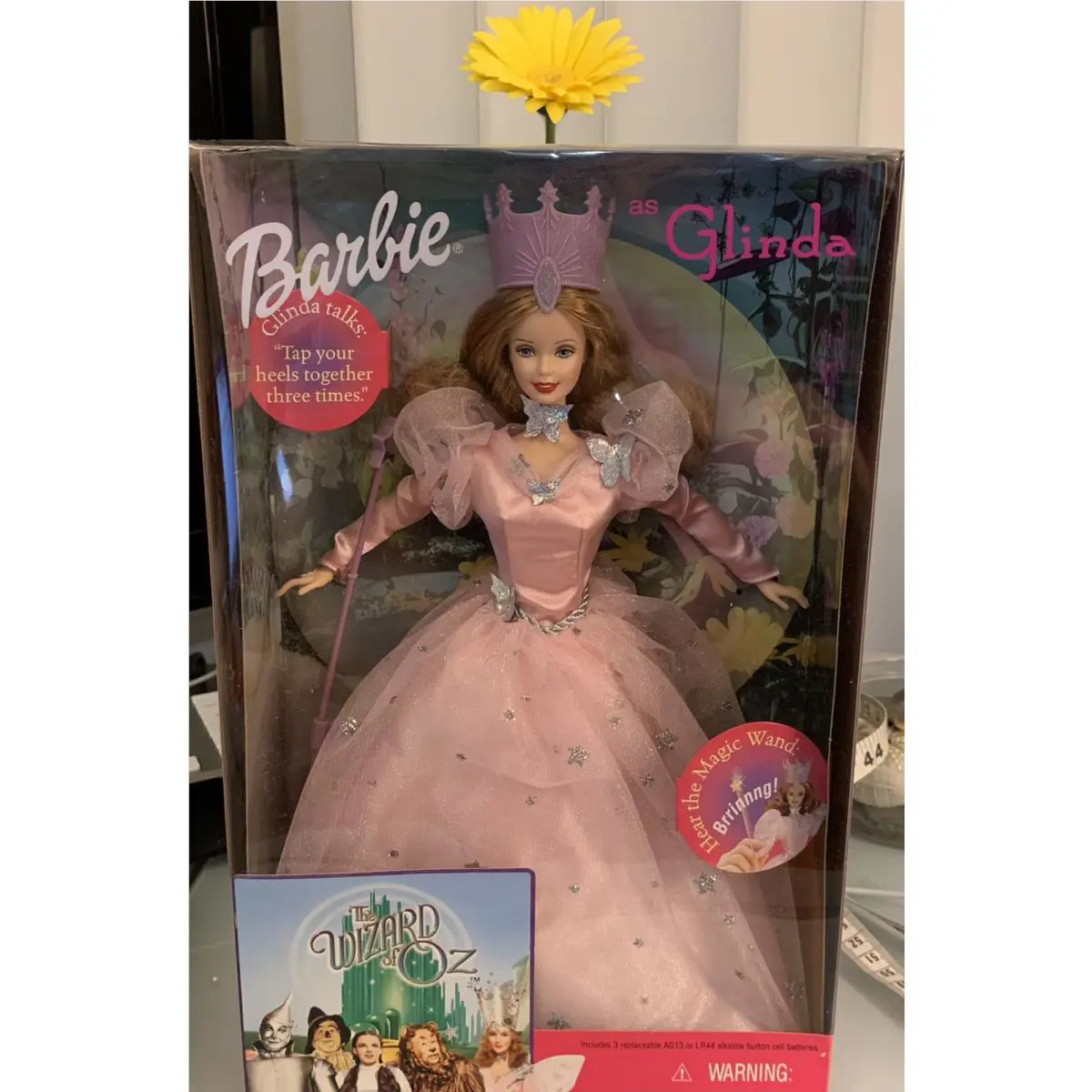 Barbie The Movie Mattel Glinda The Good Witch of The North Wizard of Oz Talking