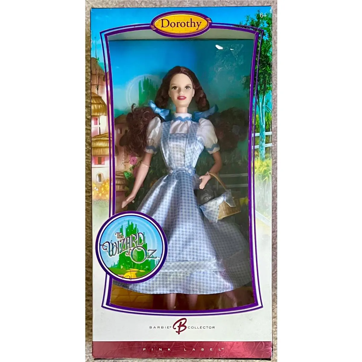 Barbie: Dorothy and Toto Wizard of Oz Pink Label Collector Ed. 2006 K8682 Nrfb