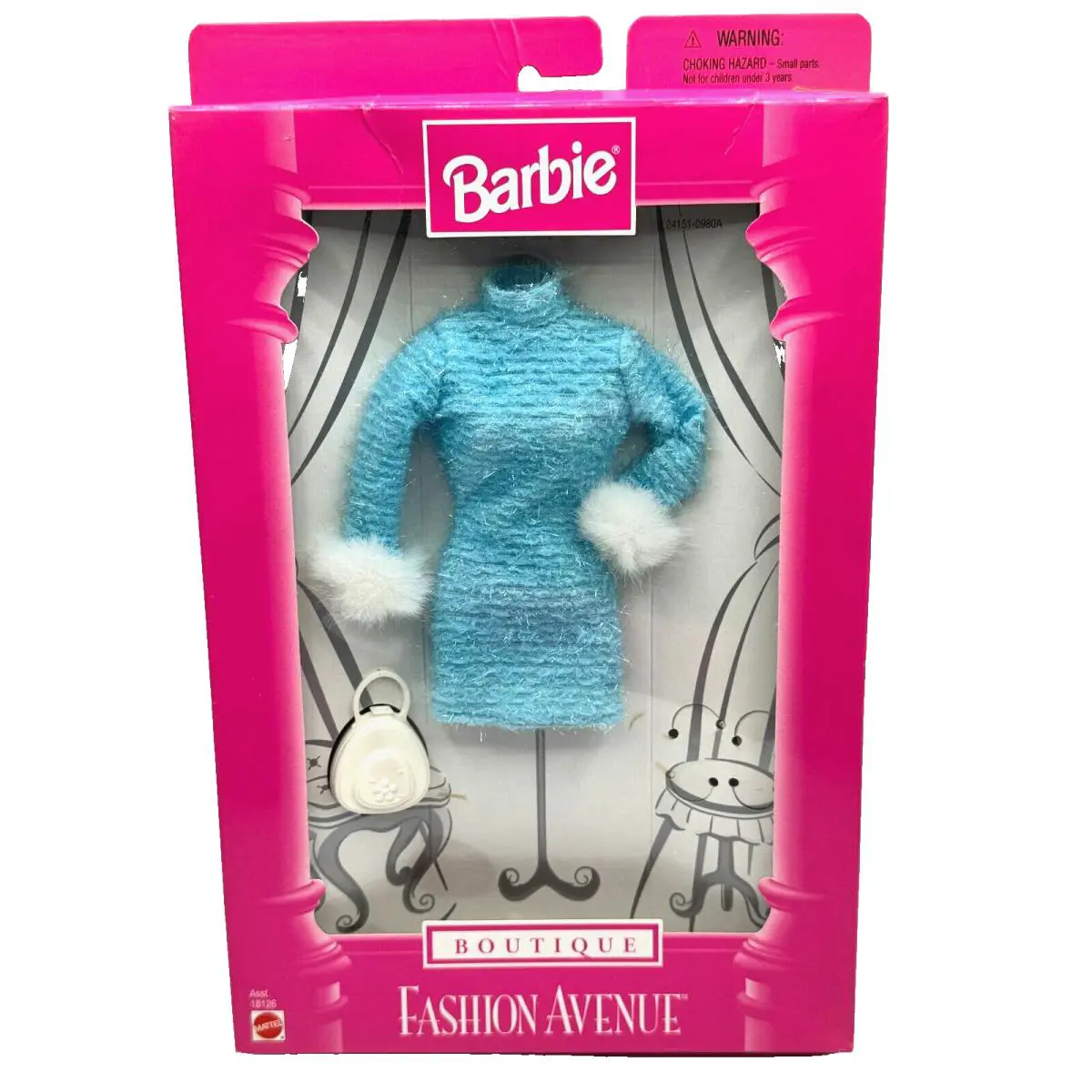 BK E Barbie Doll Fashion Avenue 1998 Boutique 18126 24151