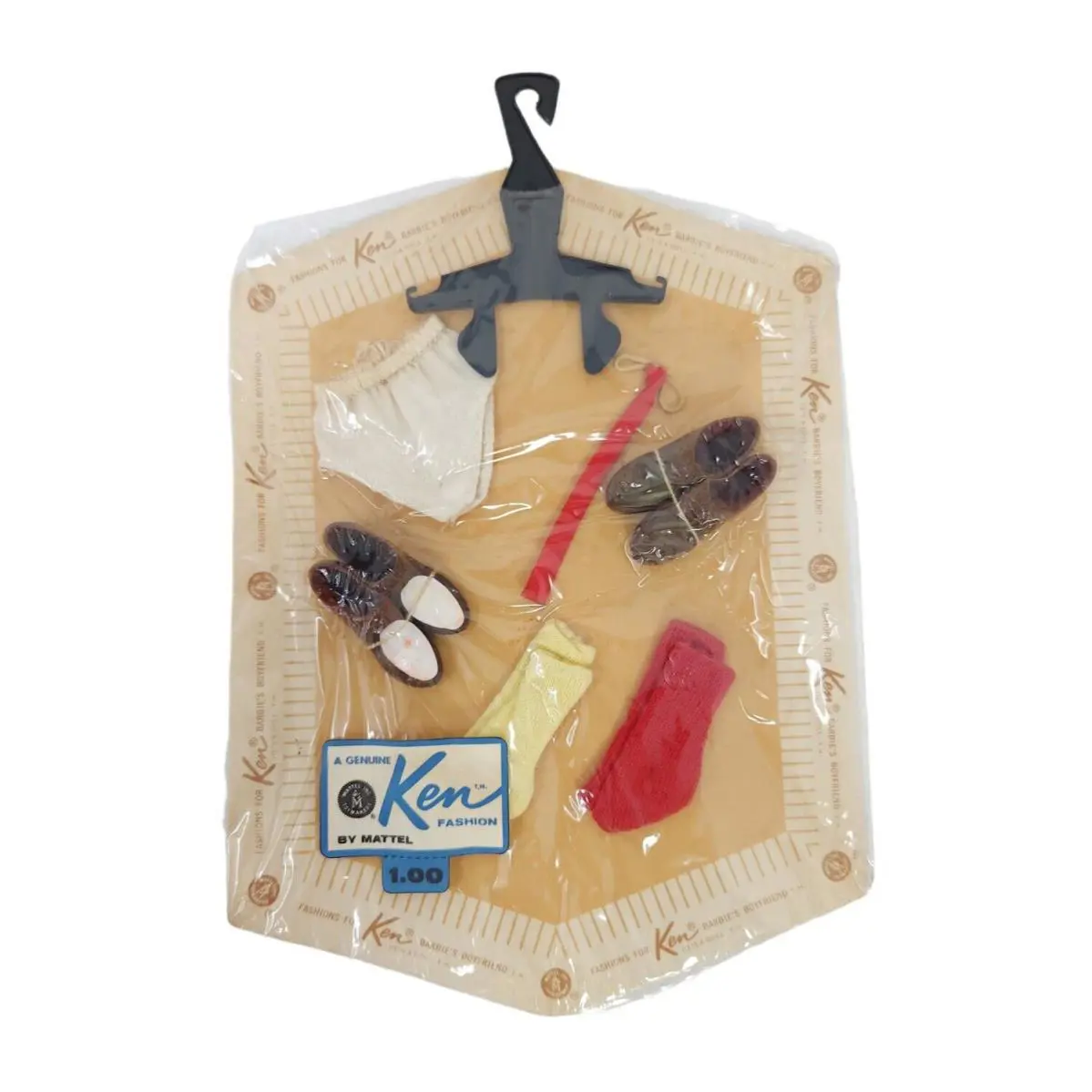 Barbie Ken Doll Clothes Accessory Pack 1962 Mattel Packaging