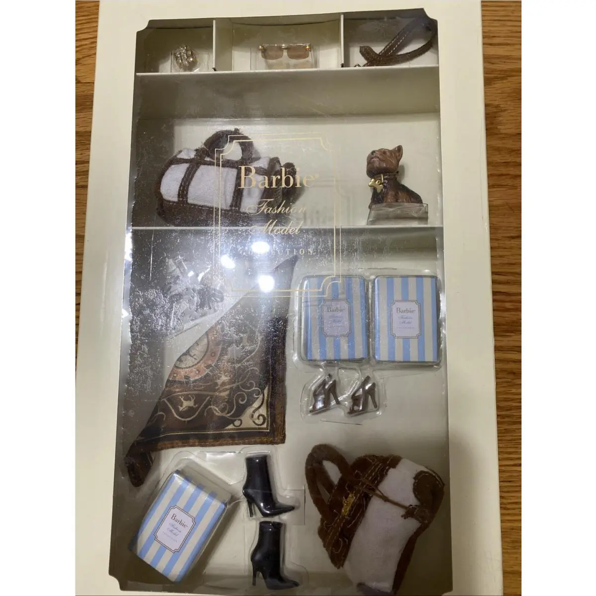 York Yorkie Accessory Pack Nrfb Silk Stone Fashion Model Dog 2004