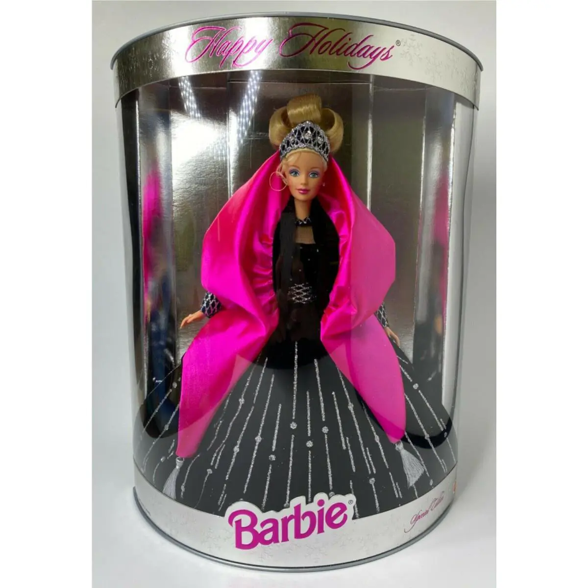 1998 Barbie Happy Holidays Doll with Rare Misprint BD14