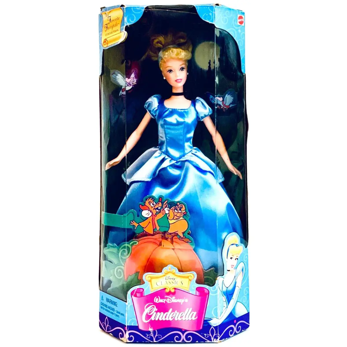 Mattel 1998 Walt Disney`s Classics Cinderella 12 Doll In Classic Outfit