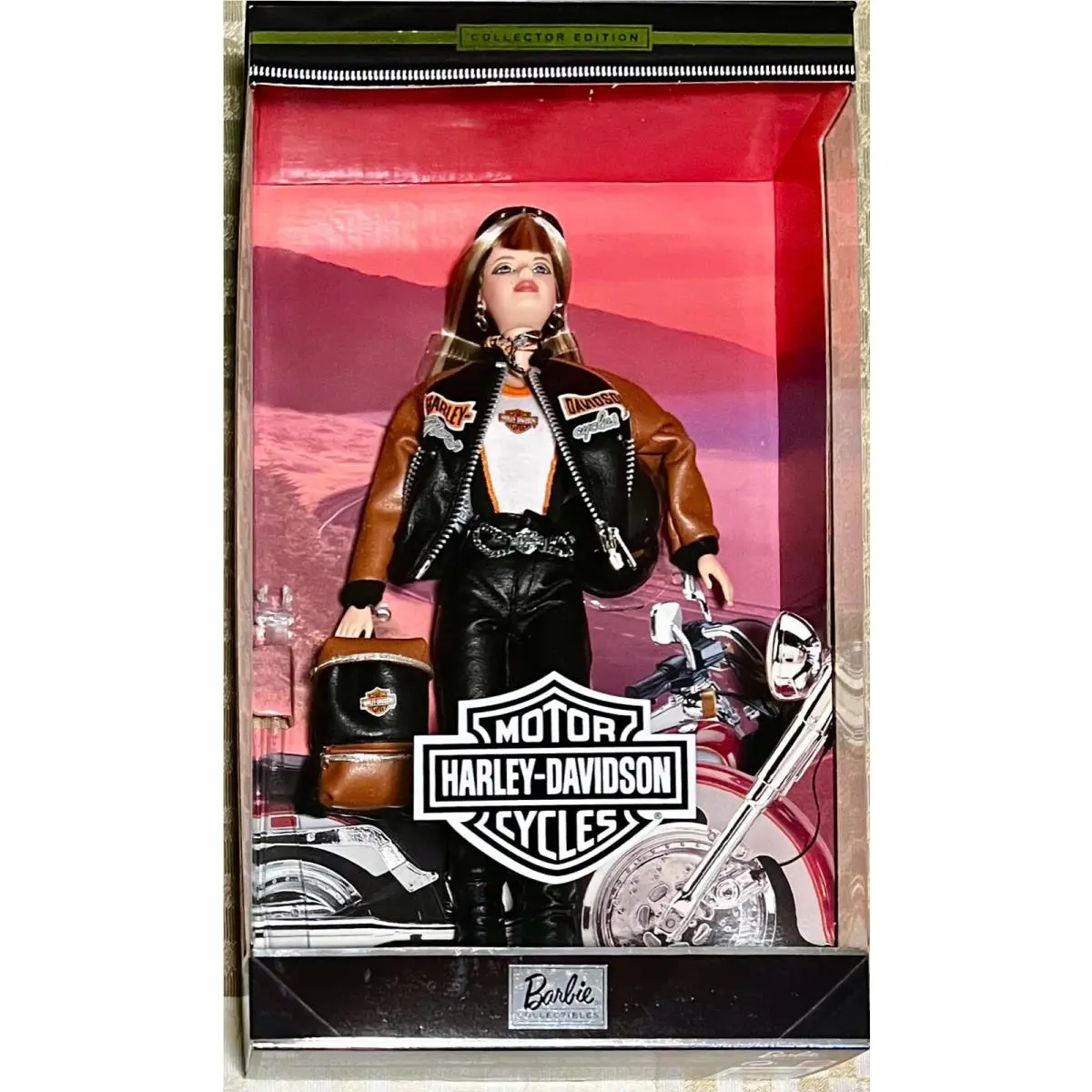 Barbie Harley-davidson: 4th in Series Collector Edition 2000 25637 Nrfb