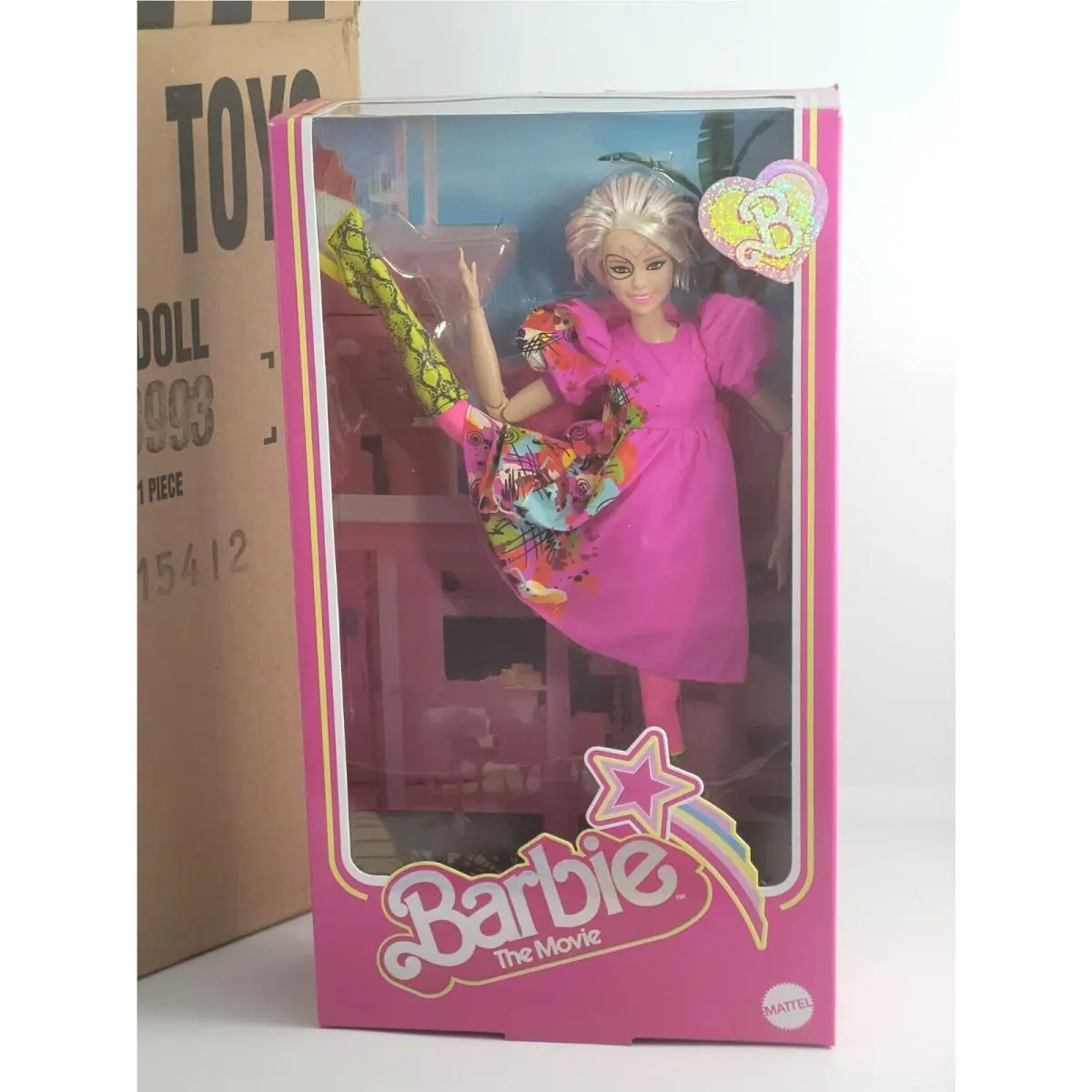 Weird Barbie The Movie Official Mattel Doll IN Mailer Box HYB84