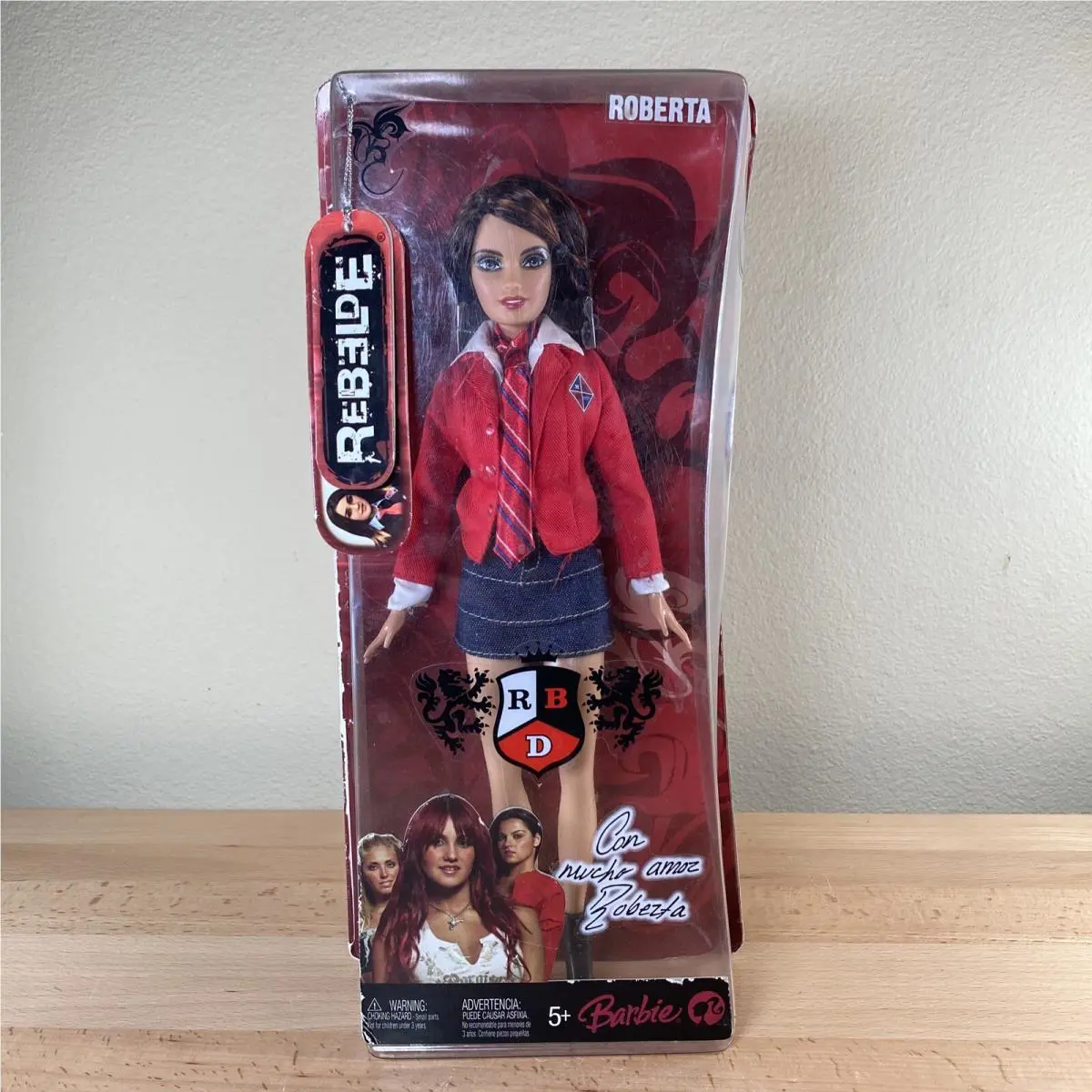 Barbie Rebelde Roberta Pardo Doll Telenovela Singer Actress Dulce Maria
