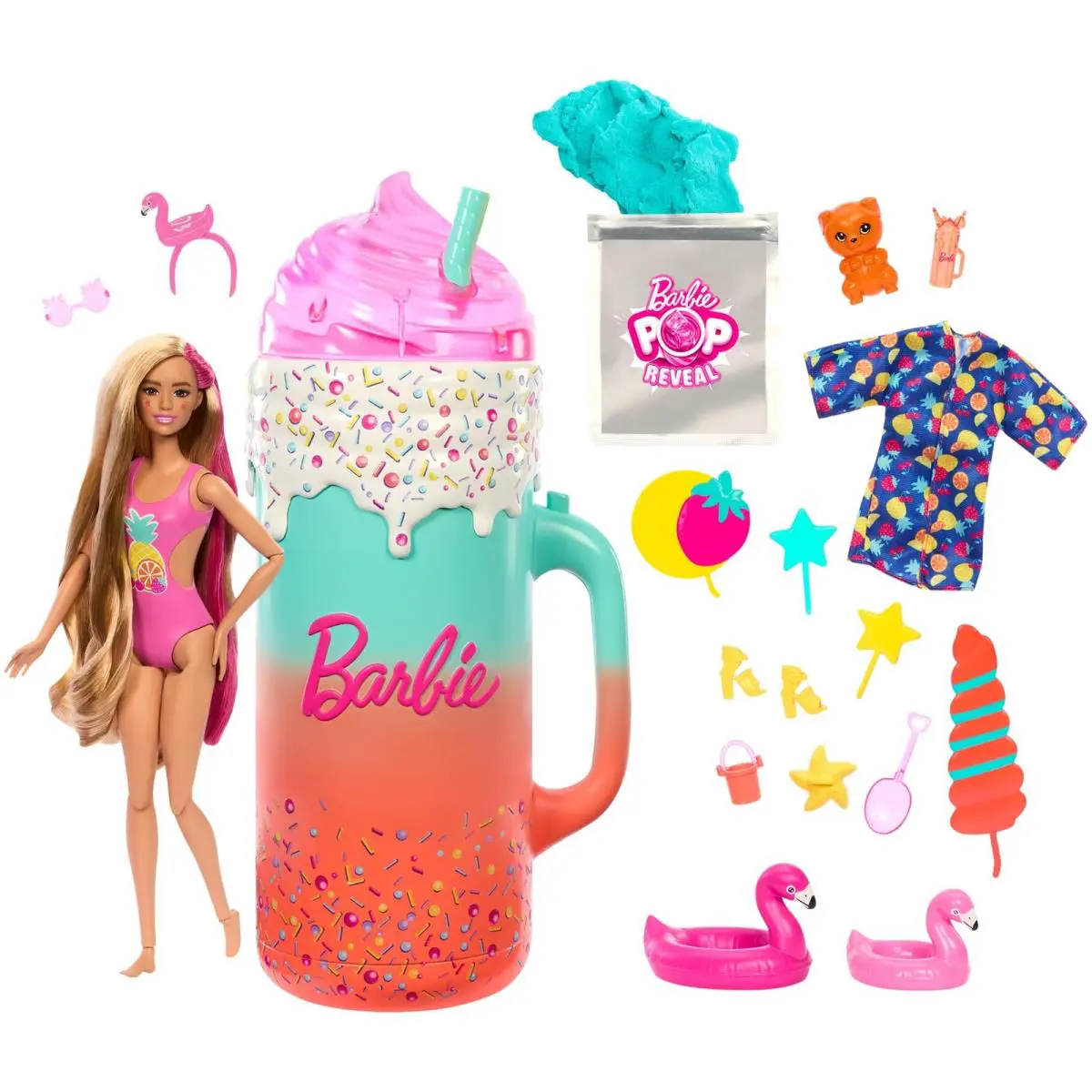Barbie Pop Reveal Doll Accessories Rise Surprise Fruit Series Gift Set