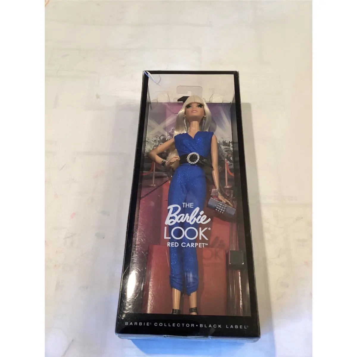 The Barbie Look Red Carpet. Blue Jumpsuit. Mattel BCP90