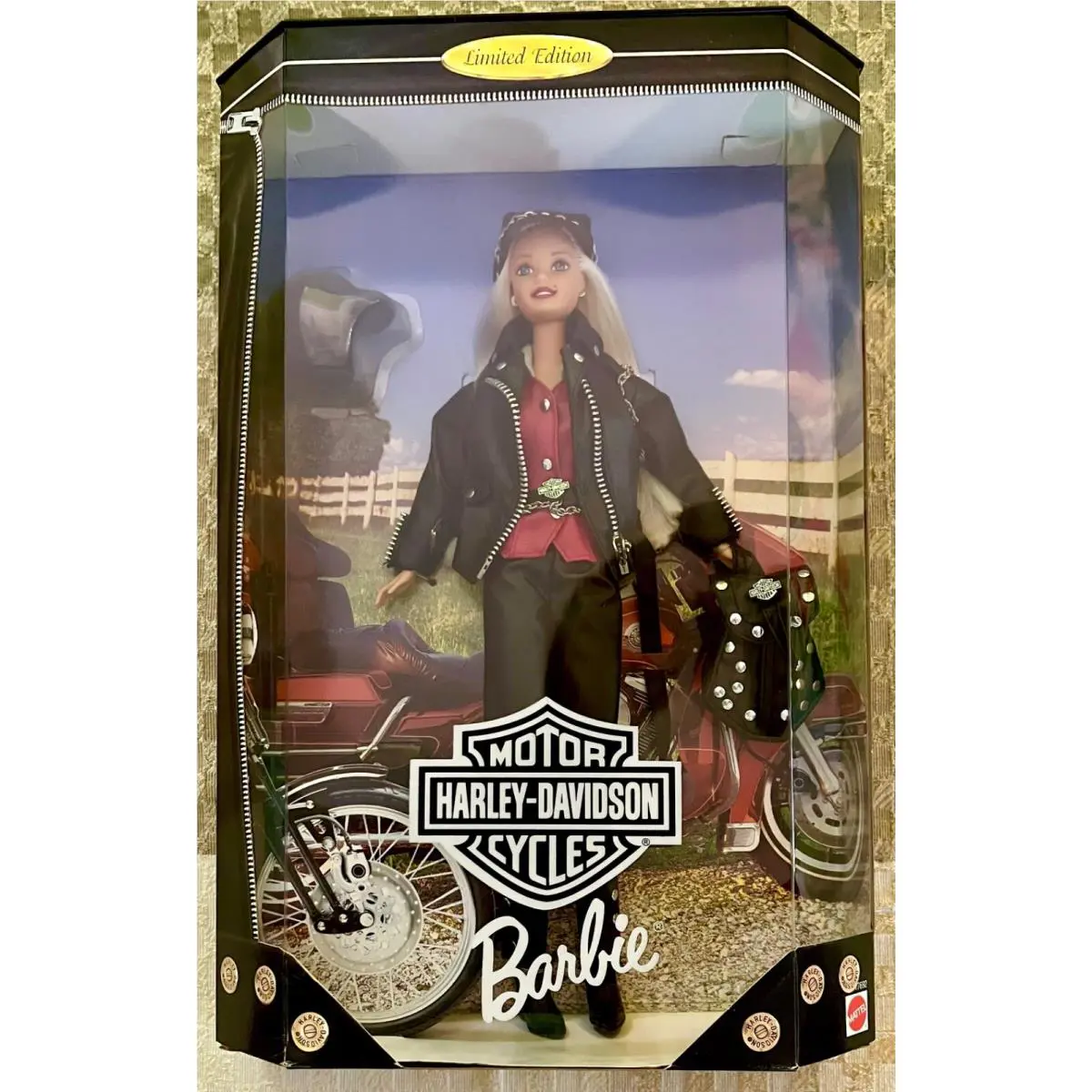 Barbie Harley-davidson: 1st Edition Toys R Us Rare 1997 17692 Nrfb