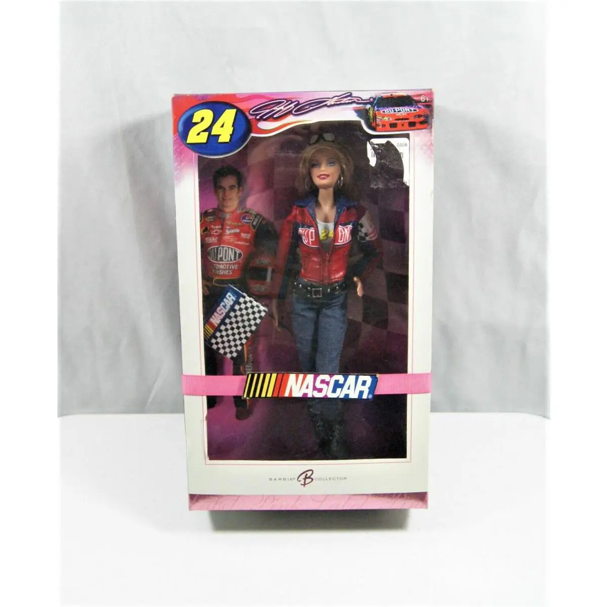 2006 Mattel Barbie Collector Doll Pink Label Nascar 24 Jeff Gordon 12 Tall