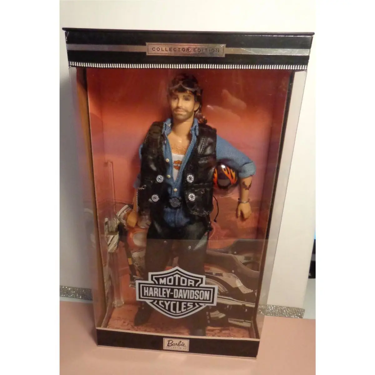 Harley Davidson 1 in Series Ken Barbie Doll 1999 25638 Collector Edition