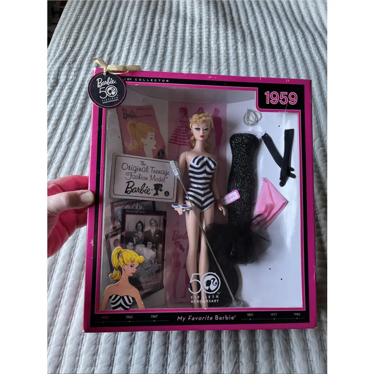 Barbie 50TH Anniversary 1959/2009ORIGINAL Teen Fashion Model