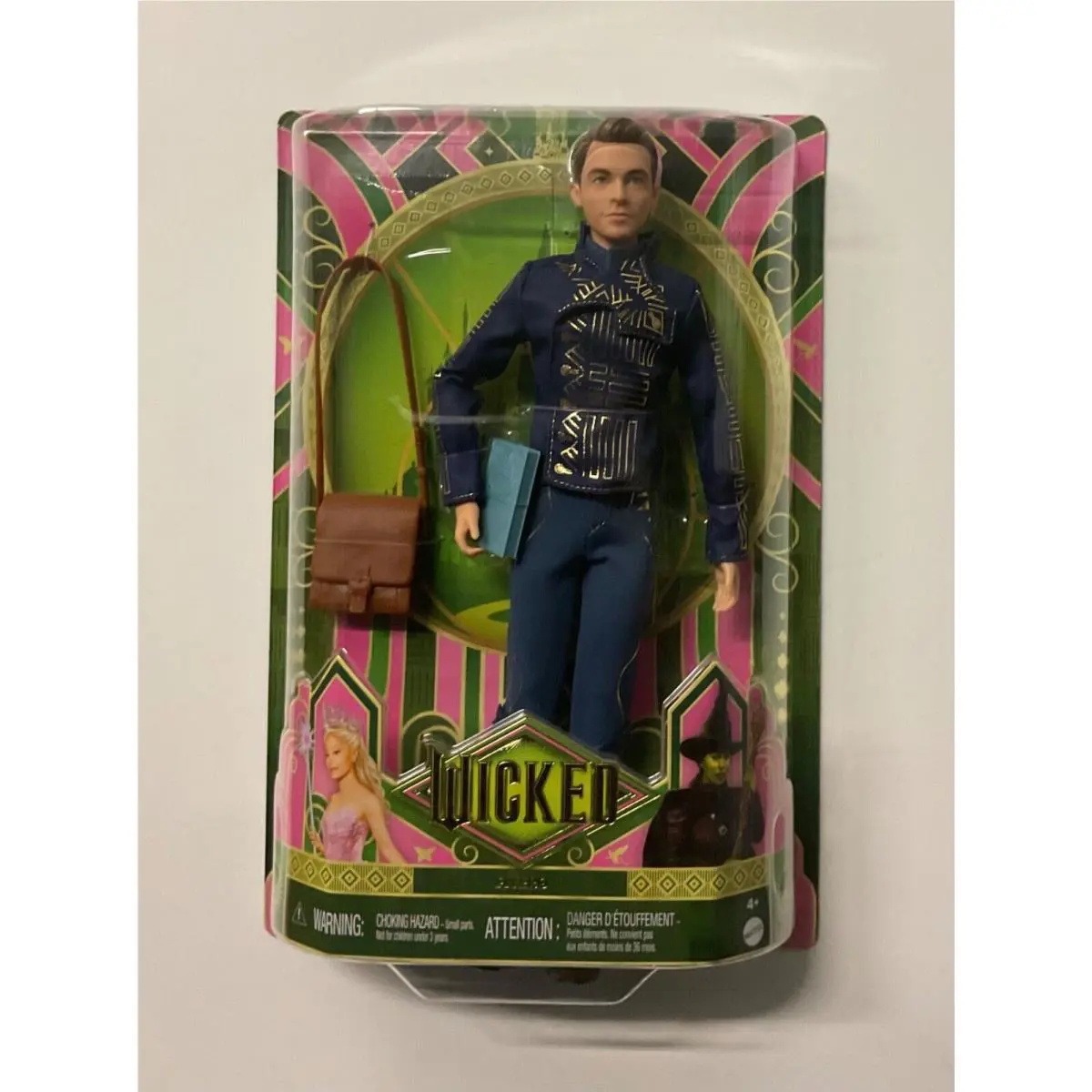 Wicked Movie Fiyero Boy Doll with Url Error Misprint