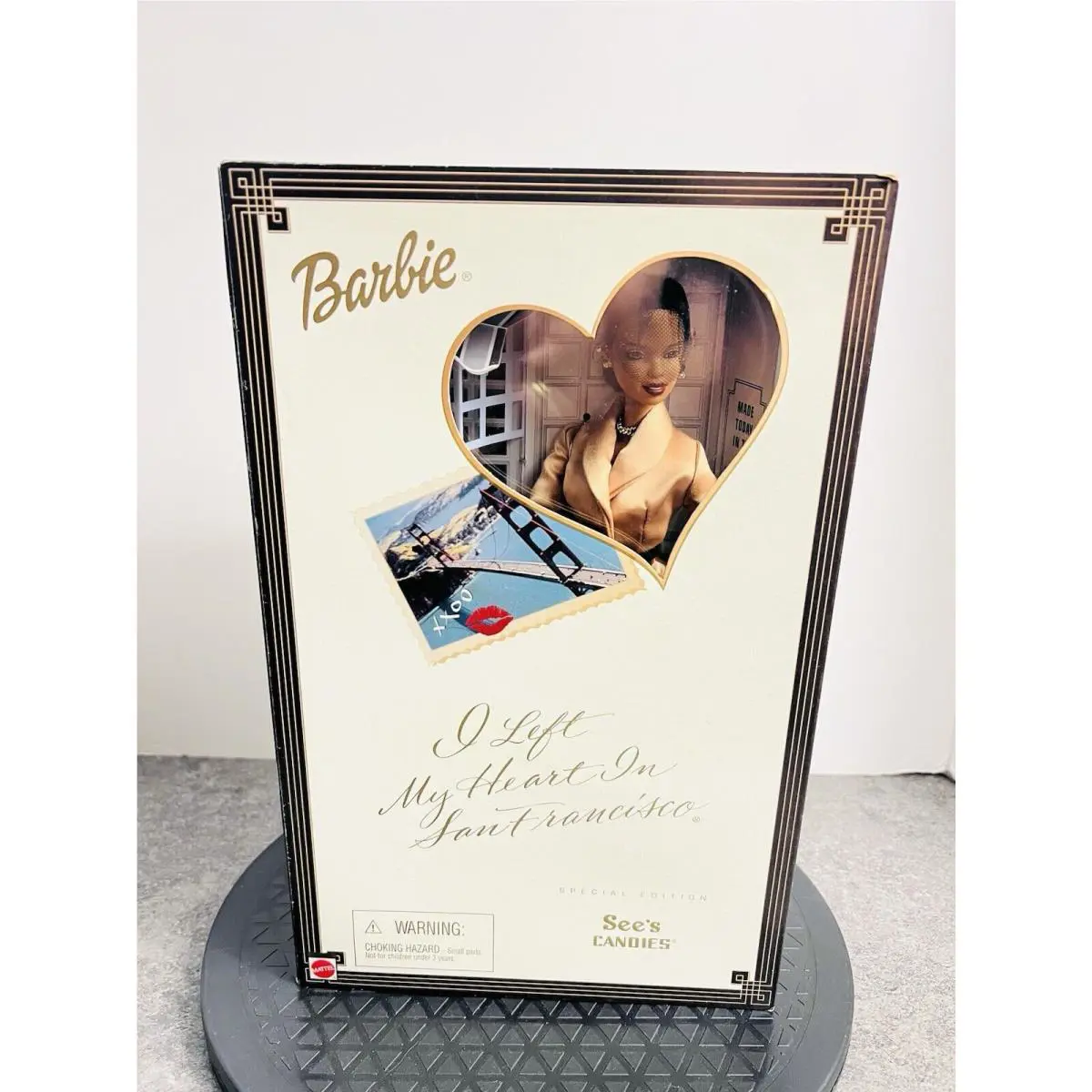 Barbie I Left My Heart in San Francisco See`s Candies Special Edition 2001