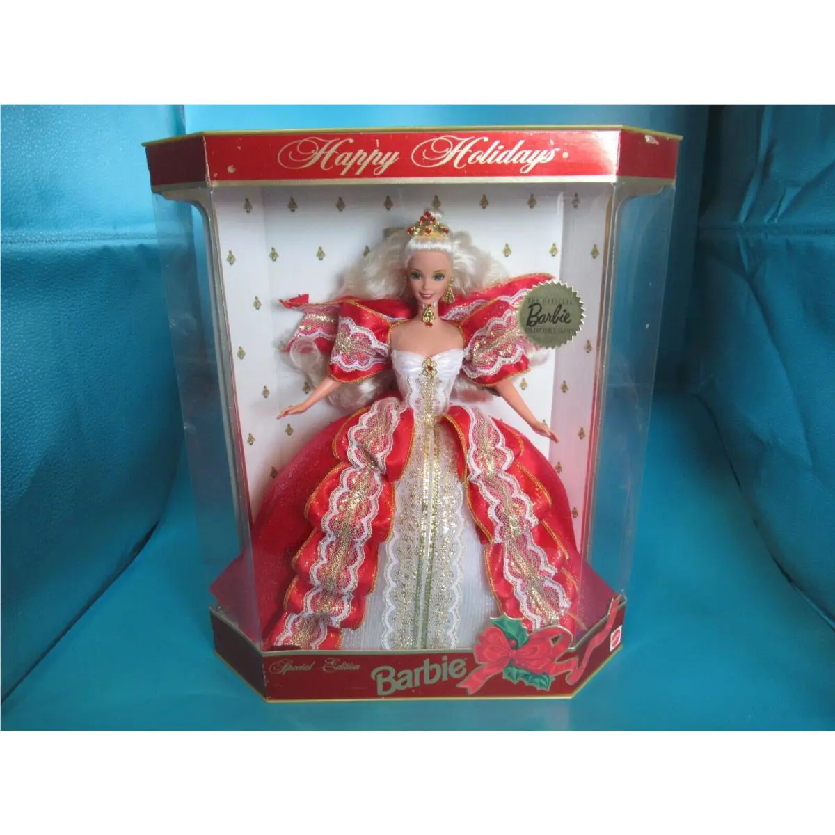 1997 Happy Holidays Barbie Blonde Special Edition 17832