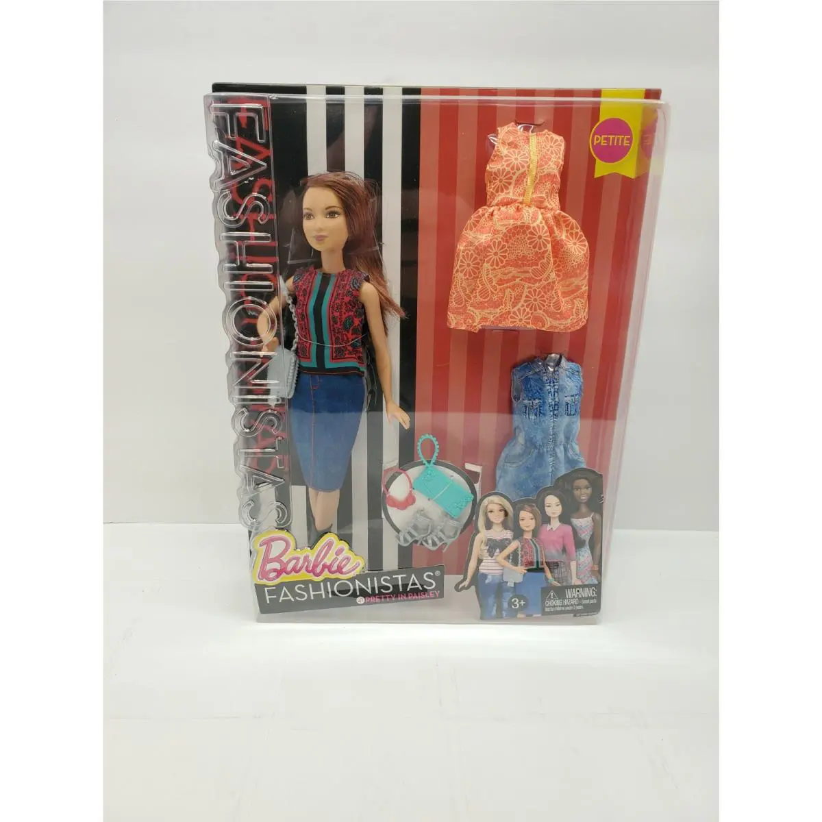 Barbie Fashionistas Pretty In Paisley 41 Doll Nrfb Rare Mattel