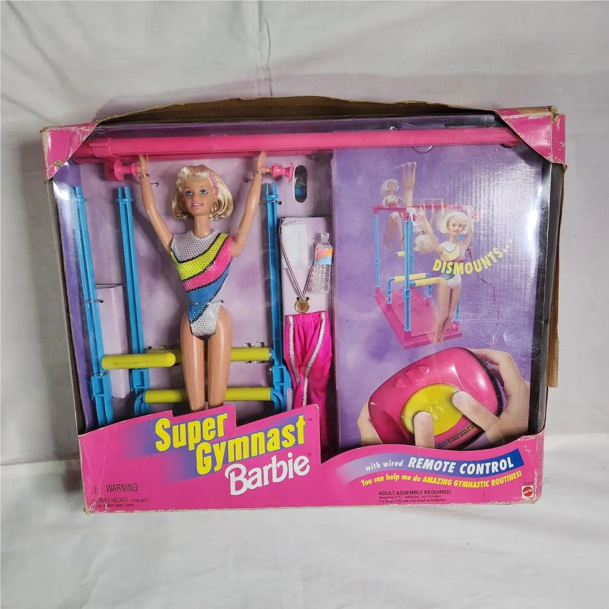 Vintage Super Gymnast Barbie Doll 1999 Mattel 23105