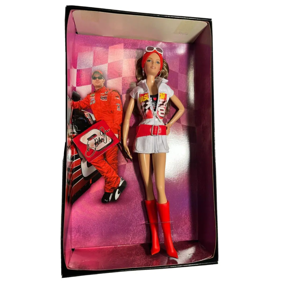 Barbie Doll Dale Earnhardt Jr Nascar Superstar 8 12 Barbie Model K7973 Mattel