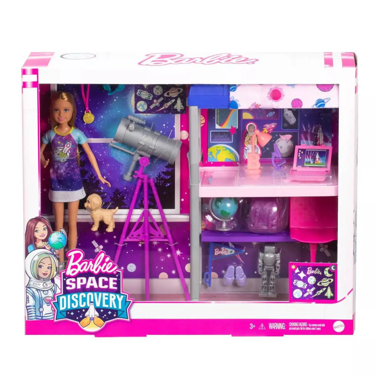 Barbie Space Discovery Stacie`s Room Playset GTW33 2021 Release Htf