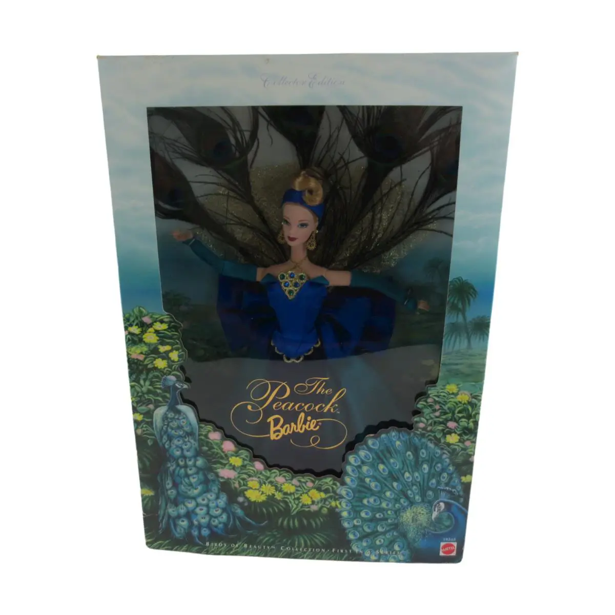The Peacock Barbie Doll Birds Of Beauty Collection First In Series Box