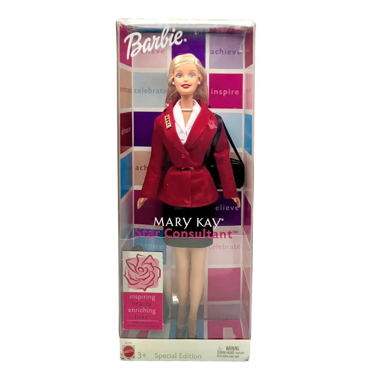 Barbie Mary Kay Star Consultant Barbie Doll 2003 Special Edition Imperfect Box