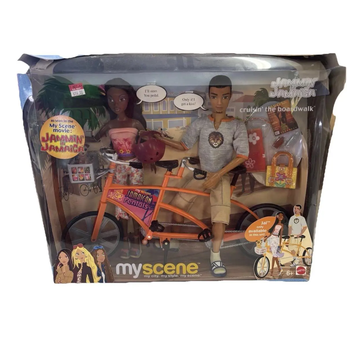 Barbie My Scene Jammin` IN Jamaica Jai / Sutton Cruisin The Boardwalk 2003