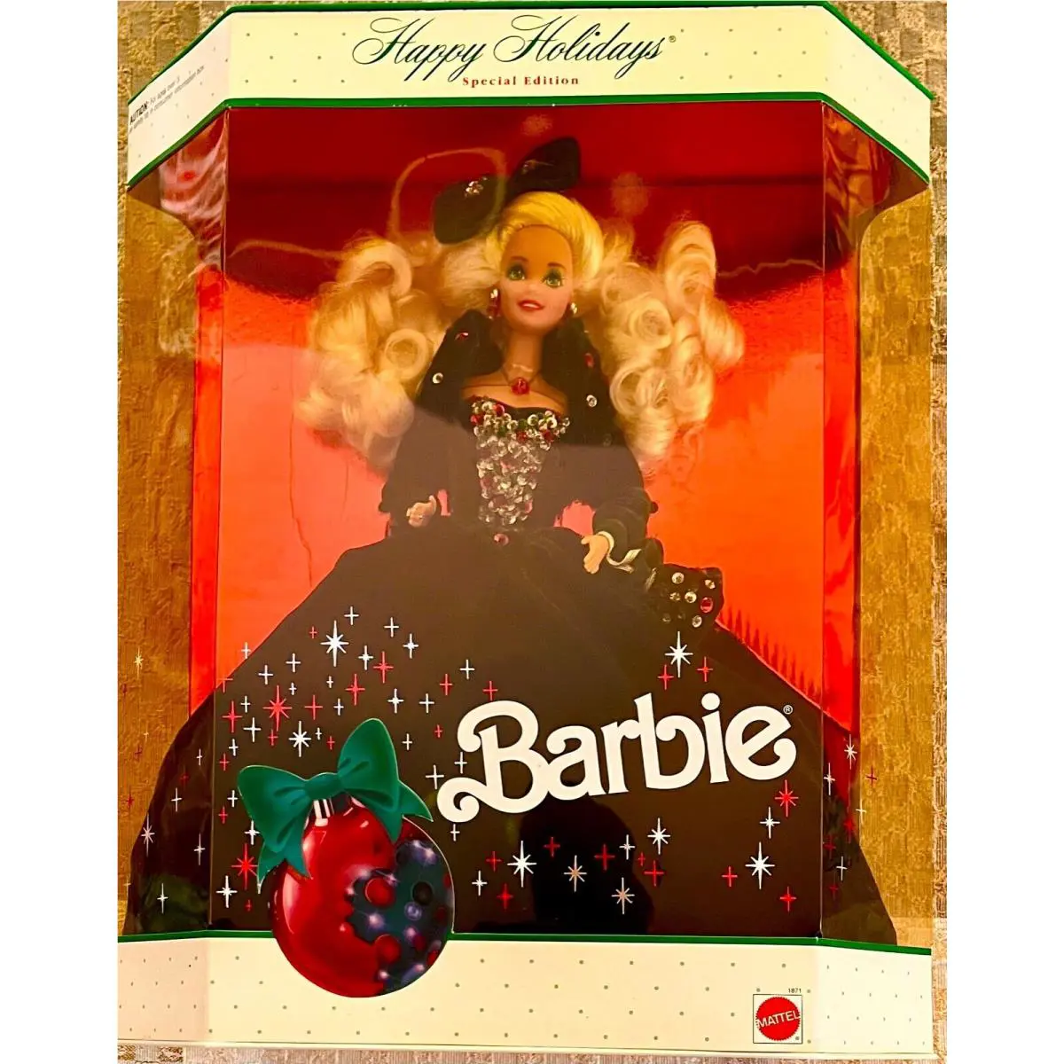 Barbie Happy Holiday: 1991 Special Edition Velvet 1871 Nrfb