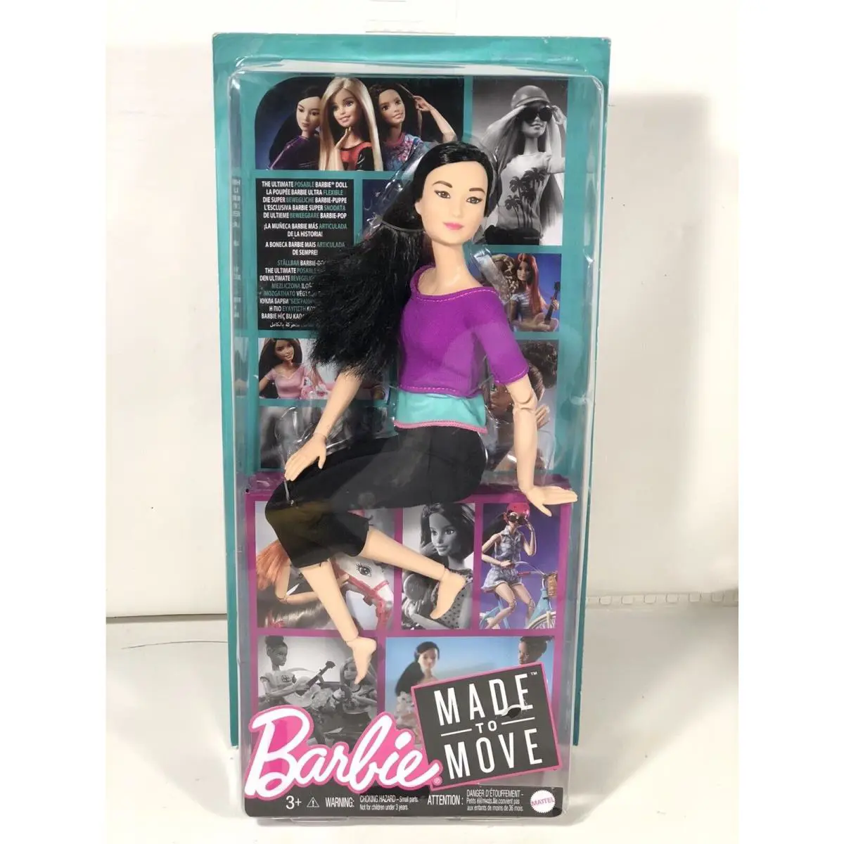 Barbie First Issue Yoga Made to Move Asian Lea Endless Jointed Doll 2015 Mattel