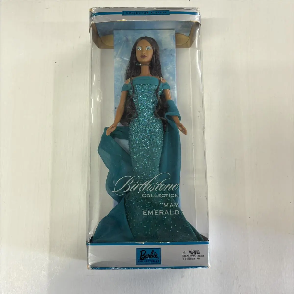 Mattel Barbie Birthstone Collection African American / Black May Emerald C0757