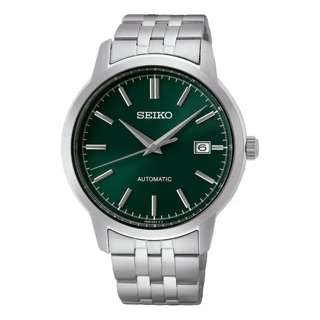 Men`s Automatic Green Dial Watch - SRPH89K1 by Seiko