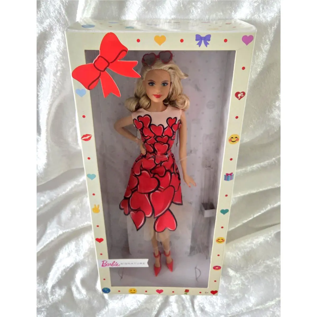 Barbie Signature Celebration Doll with Heart Dress Sunglasses