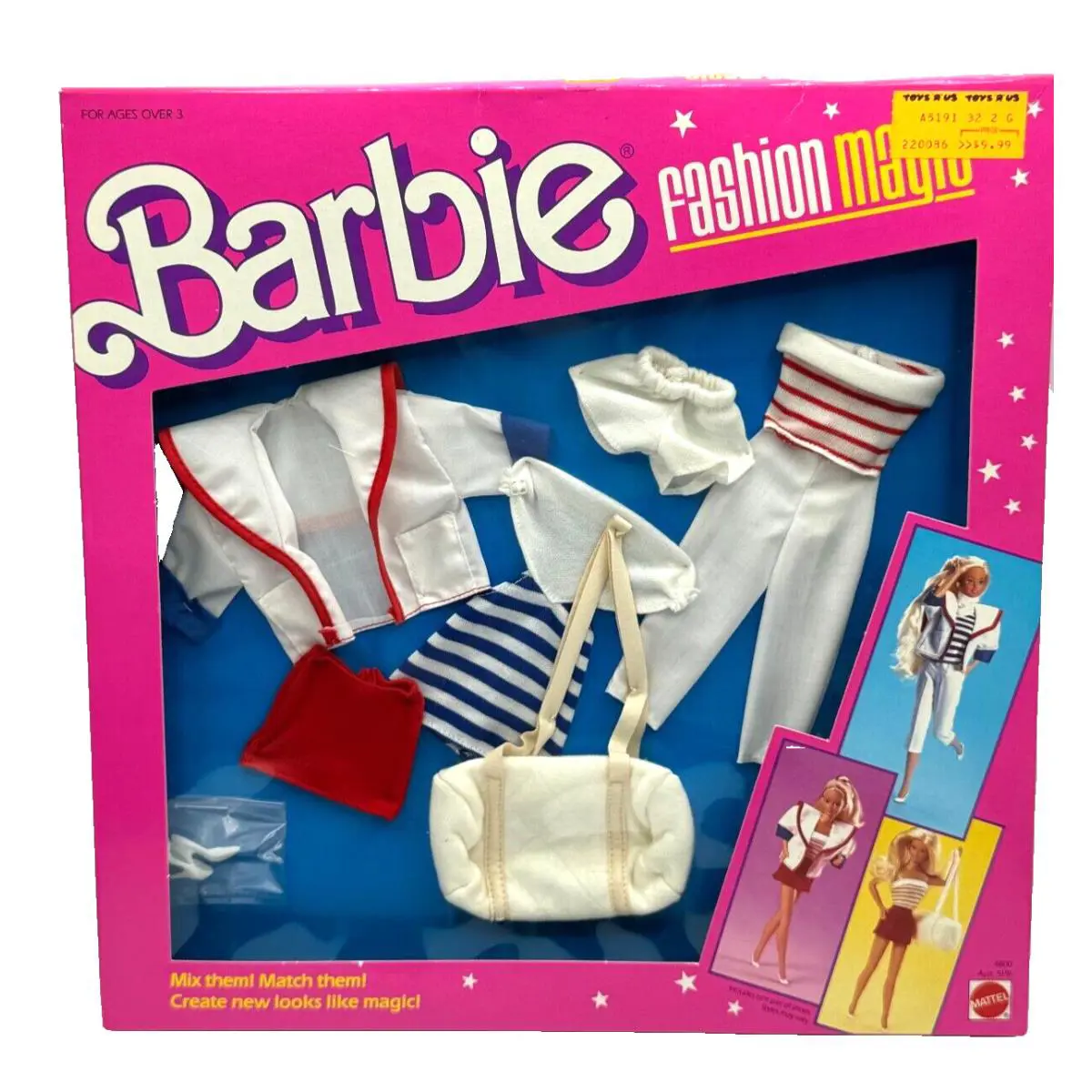 BK I Barbie Doll Fashion Magic 1987 5191 4800 Vintage