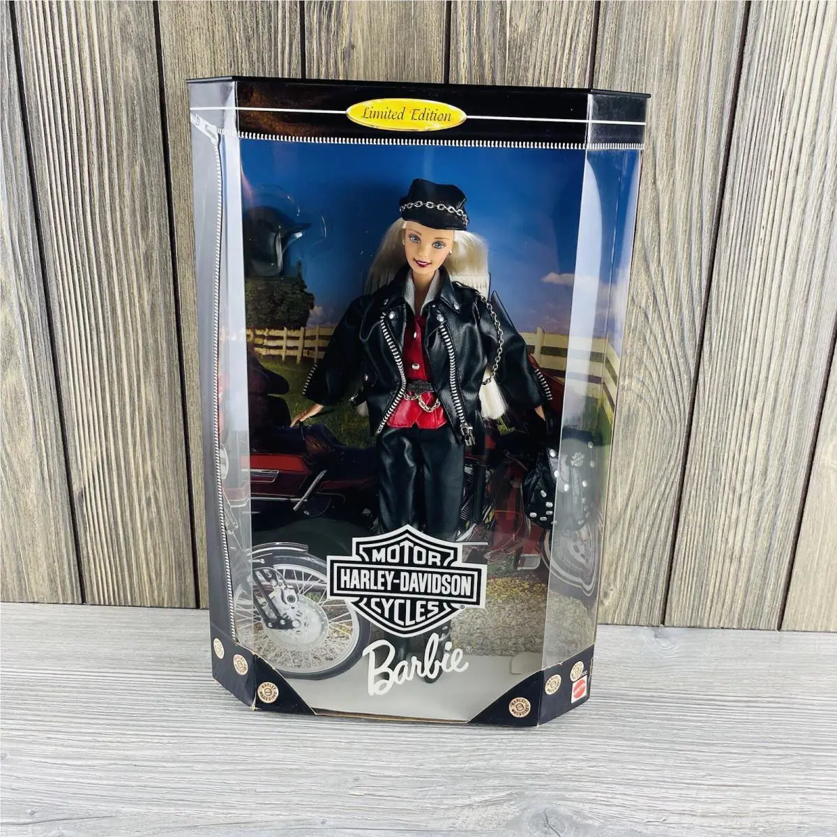 1997 Harley Davidson Barbie Limited Edition Barbie Doll Mattel 17692