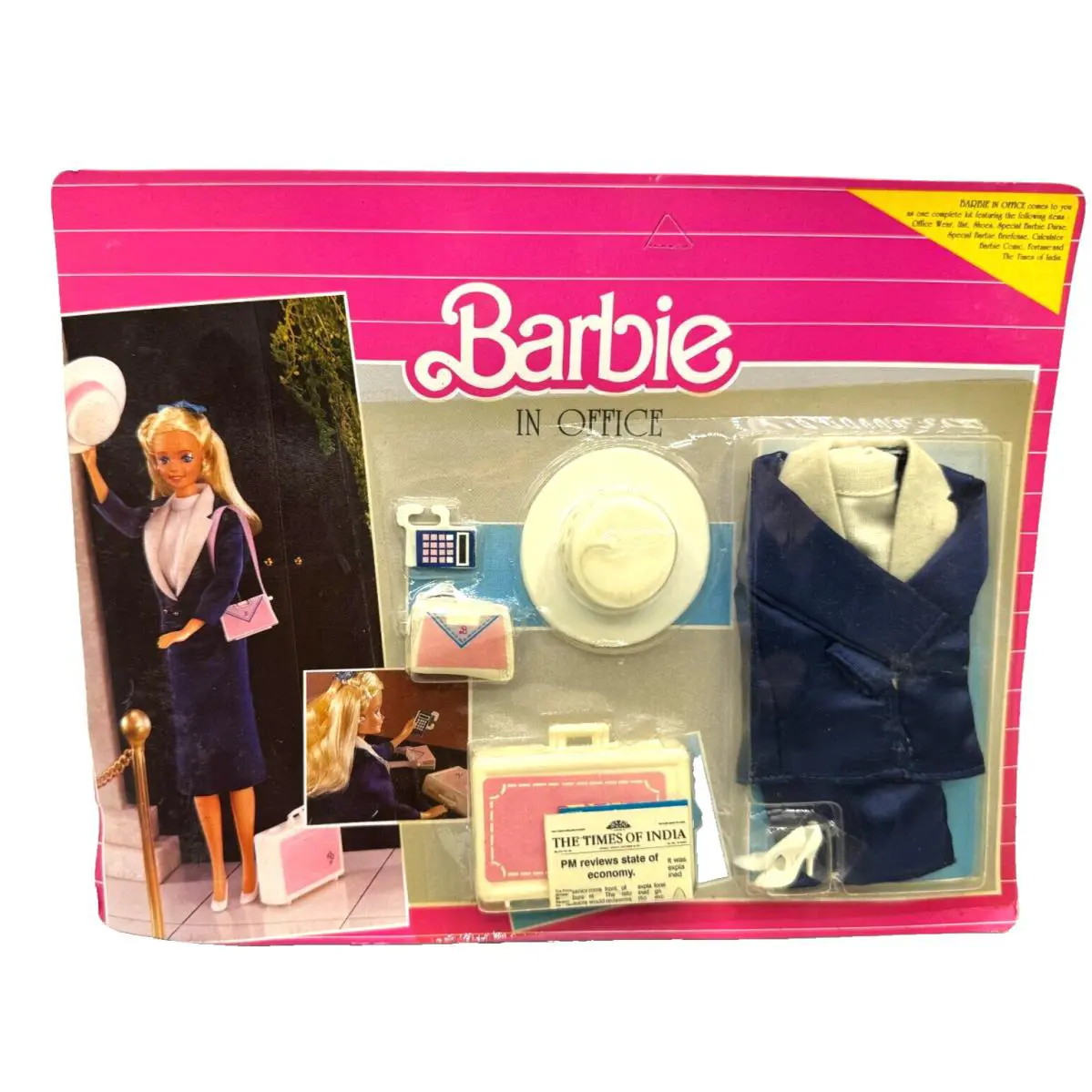 BK D Barbie Doll Fashion Vintage Foreign Leo IN Office 9819