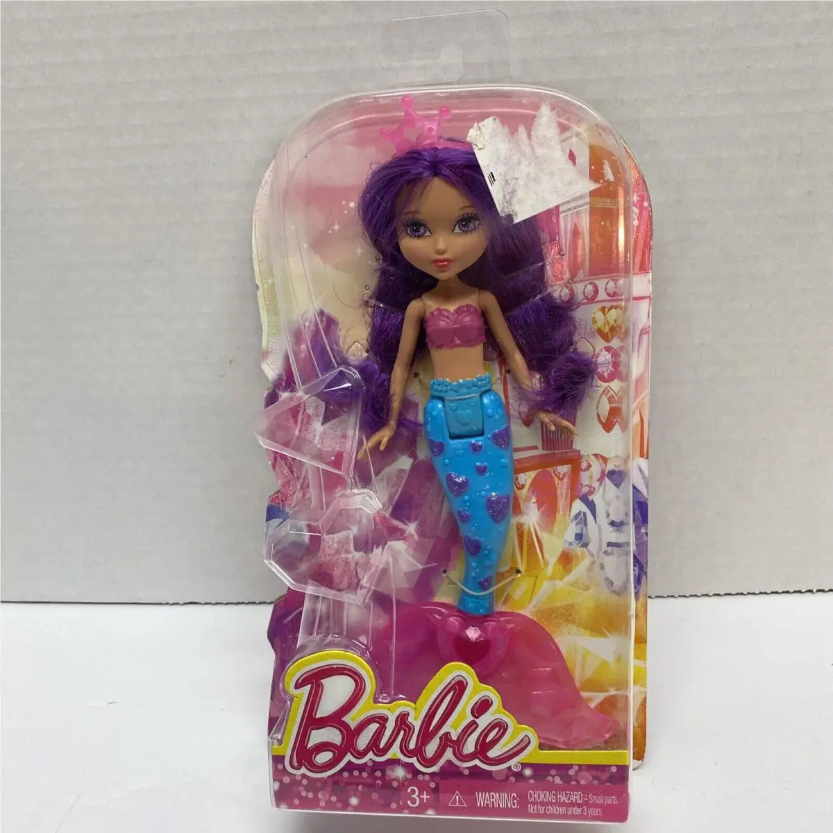 Barbie 2015 Mini Mermaid Doll Dng07 Dng09 Rare Purple Hair