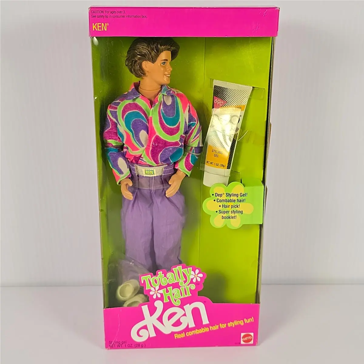 Ken Doll 1115 Ultra Hair – – Vintage Mattel Rare Collector Doll 1991