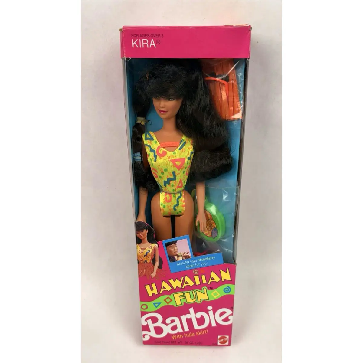 Barbie Hawaiian Fun Kira Doll 1990 Mattel 5943