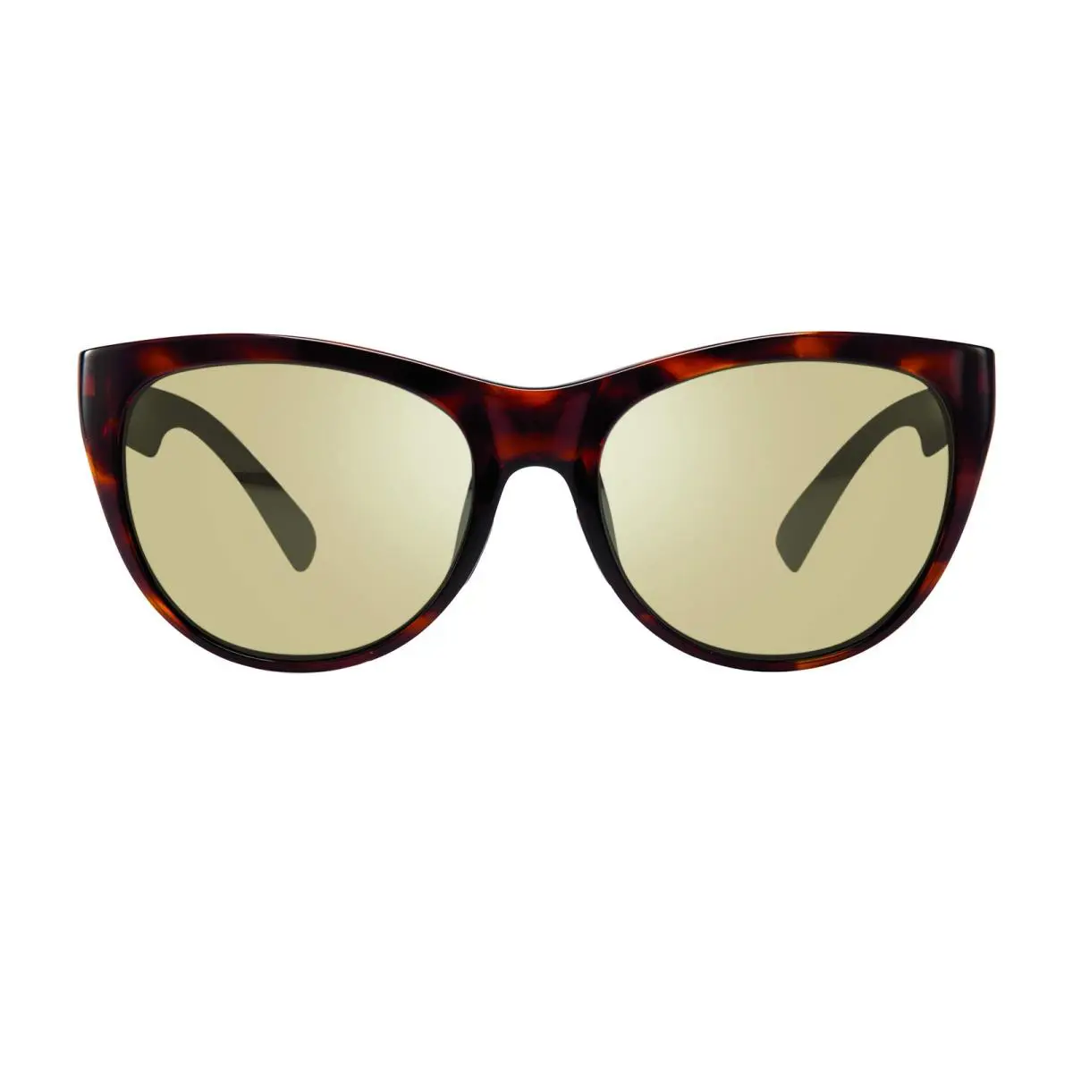Revo RE 1037 Barclay Cat Eye Polarized Sunglasses Tortoise Green Water Lens