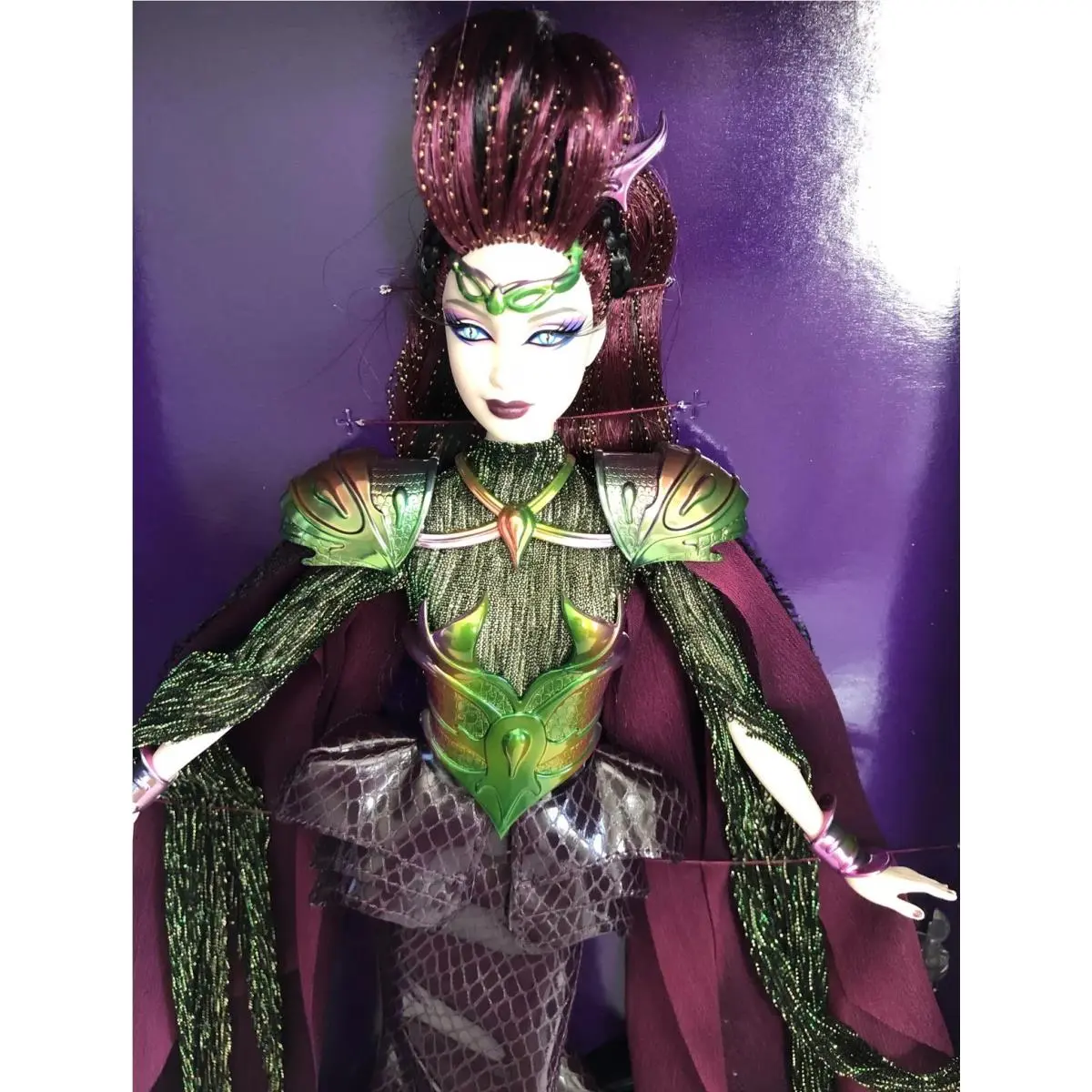 Galaxy Empress Of The Aliens Barbie Doll with Ornate Cuffs Crafted Heels