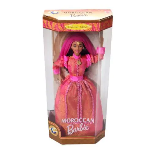 Vintage 1996 Mattel Moroccan Barbie 21507 Dolls OF The World Box