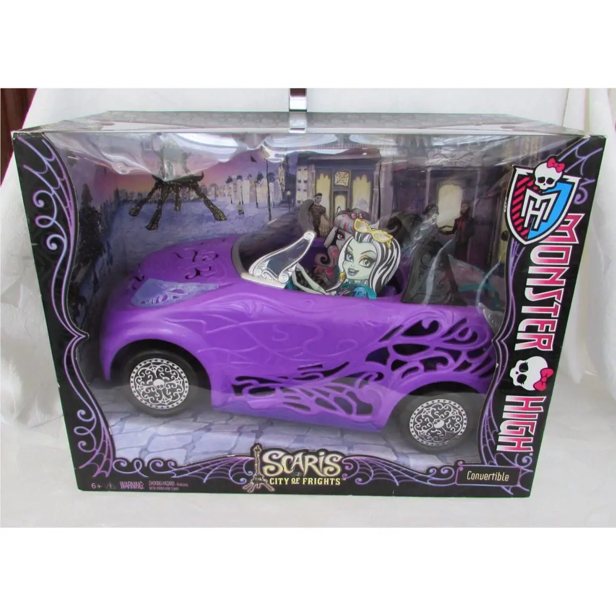 Monster High Doll Car Convertible Scaris City of Frights Package 2012