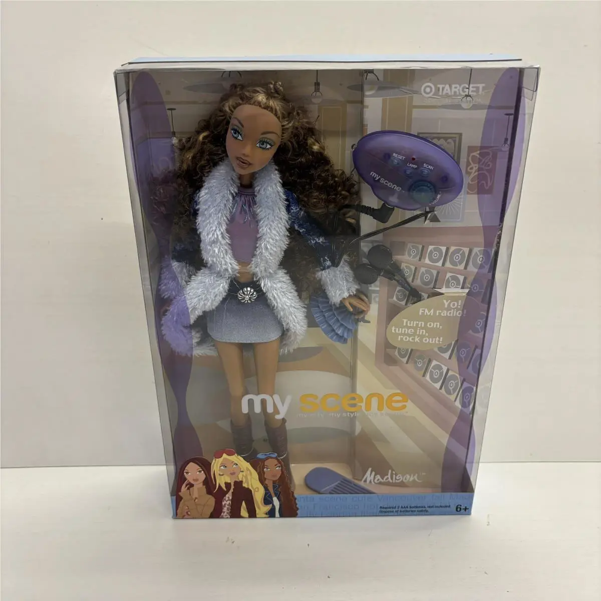 MY Scene Madison Barbie 2003 W/radio Target Special Edition Rare Htf