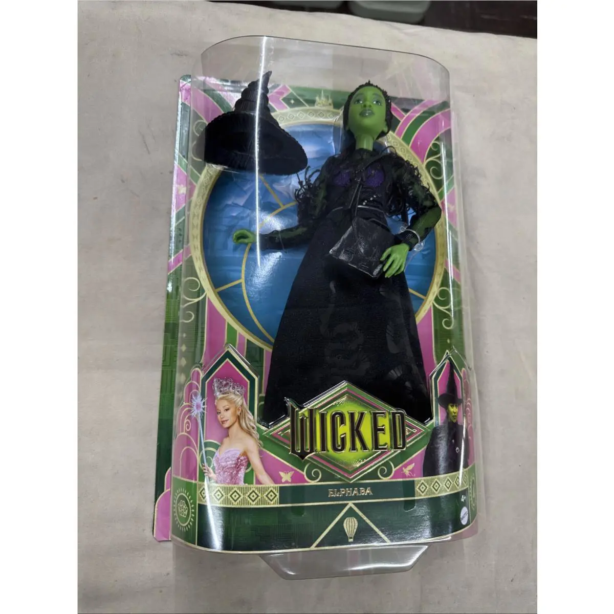 Collectible Mattel Wicked Movie Elphaba Fashion Doll - Url Misprint