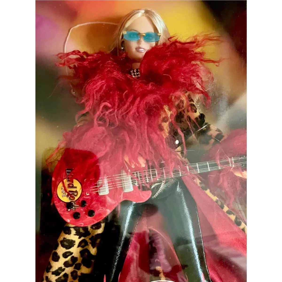 Barbie: Hard Rock Cafe 1st Edition Red Guitar 2003 B2509 Nrfb